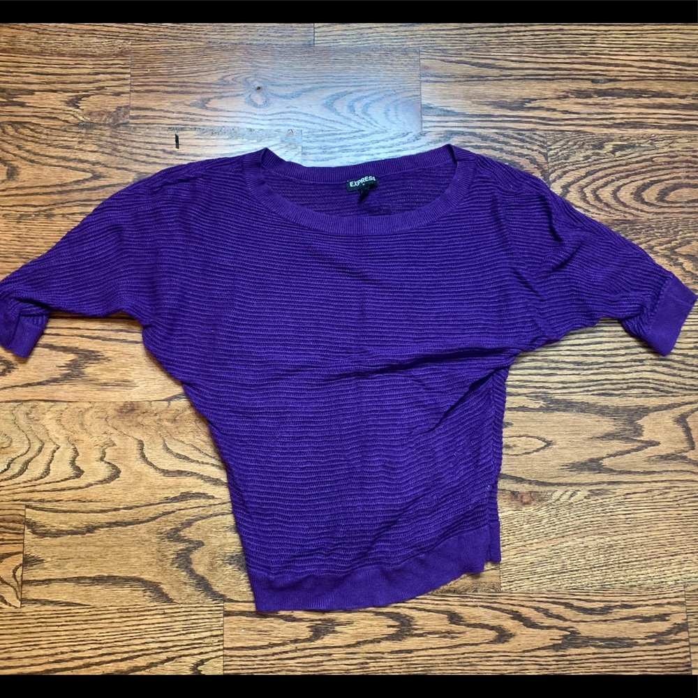 Express Purple Sweater